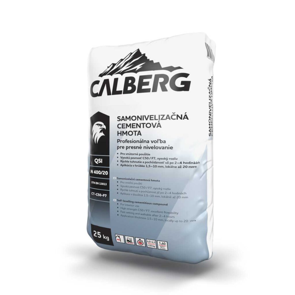Samonivelizačná cementová hmota Calberg N 400/20 - fotka produktu