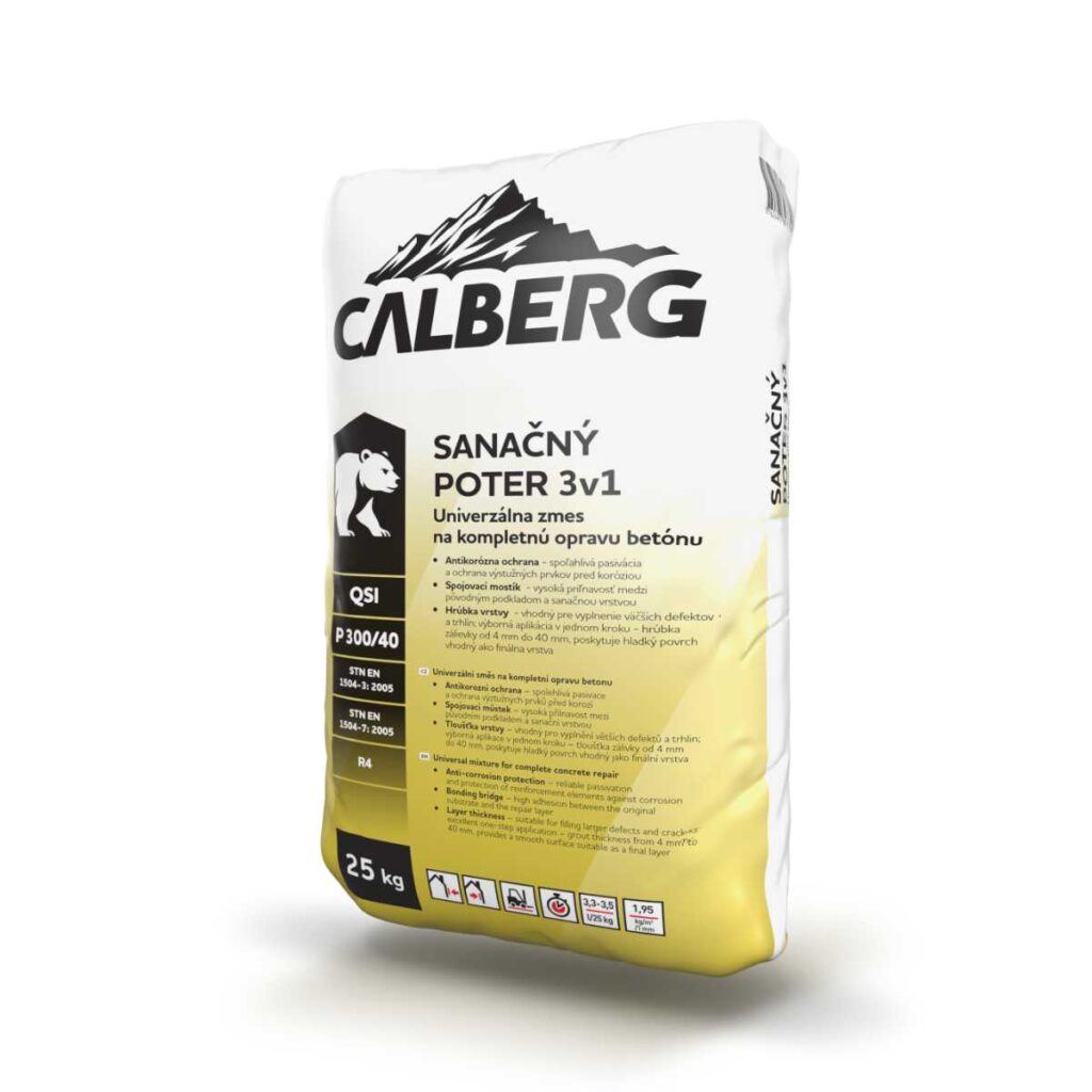 Sanačný náter Calberg P 300/40 - fotka produktu