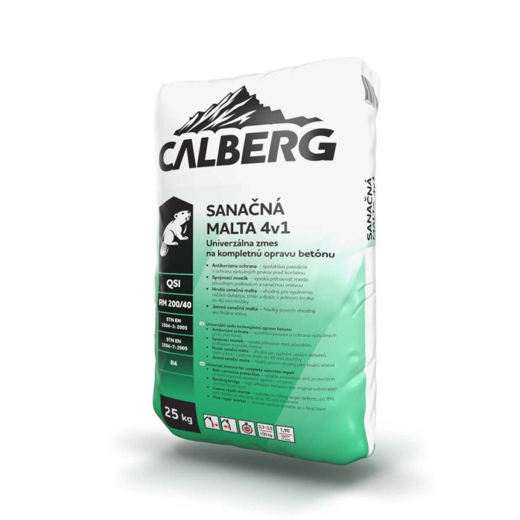 Sanačná malta Calberg RM 200/40 - fotka produktu